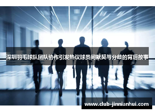 深圳羽毛球队团队协作引发热议球员间默契与分歧的背后故事