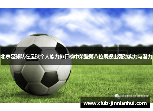 北京足球队在足球个人能力排行榜中荣登第八位展现出强劲实力与潜力